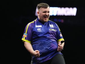 Supporting image for story: Luke Littler storms into Grand Slam of Darts semi-finals with thumping win