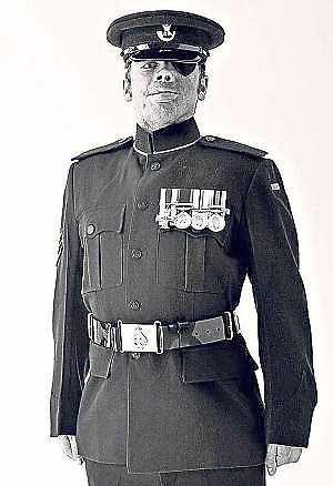 The front-cover portrait of Ricky Fergusson MC, one of 30 images on show