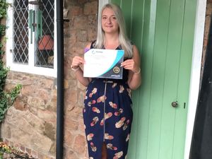 Supporting image for story: Scarlett on road to success after impressing Telford council team