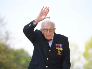 Supporting image for story: Shropshire hospitals may honour Captain Tom with gardens in his memory 