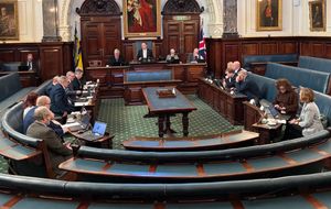 Reform Uk Group Leader Councillor Martin Murray Chairs The March 18 Cabinet Meeting At Staffordshire County Council. Photo by Staffordshire LDR Kerry Ashdown. Free for use by all LDRS partners