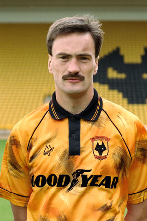 Derek Mountfield during his Wolves days