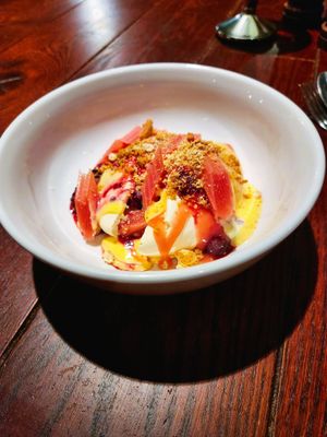 Rhubarb was the highlight