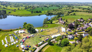Publicity photo - aerial view of Marbury Merry Days