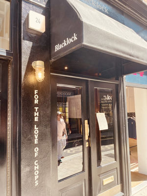 Blacklock chophouse in Soho, London