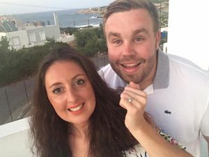 Victoria and Alex have been engaged for three years