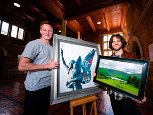 Supporting image for story: Former Wolves footballer to display work at Ellesmere College art exhibition 