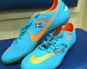 Zlatan Ibrahimovic's boots
