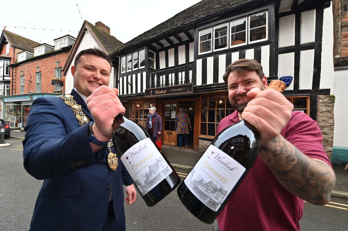 Queues form as new independent wine and spirit merchant opens in Much Wenlock