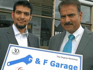 Supporting image for story: Darlaston garage owner clocks up 30 years' success