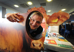 ABP Food Group Shropshire apprentice butcher Nicholas Davies, of Ellesmere