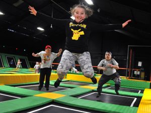 Supporting image for story: Leaping into action at Dudley trampoline park