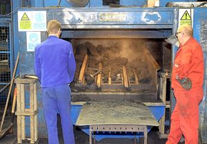 Inside the foundry