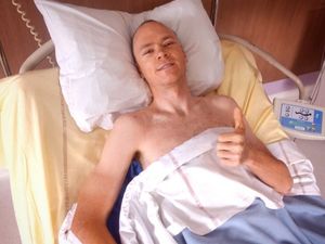 Supporting image for story: Chris Froome stable in hospital but requiring surgery following crash in France