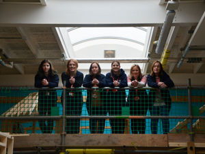 Supporting image for story: All-female team of construction staff encouraging women to look beyond gender stereotypes