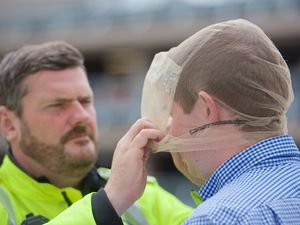 Supporting image for story: Spit guards used 40 times by West Midlands Police in first month