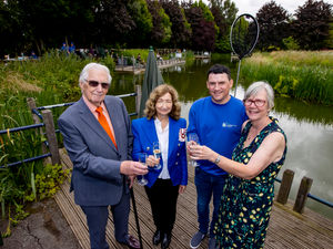 Supporting image for story: Raising a glass in the great outdoors to celebrate beauty spot's birthday
