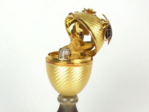 Supporting image for story: Shrewsbury auction brings sparkle with Fabergé egg and diamond rings on market