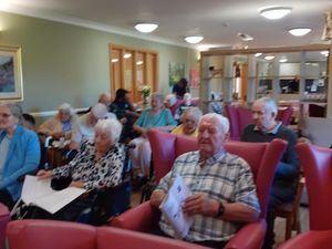 Supporting image for story: Singing for the Brain initiative brings joy to local care homes