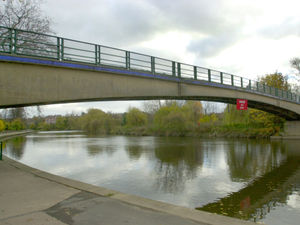 Supporting image for story: Person rescued from River Severn in Shrewsbury after big emergency response