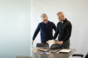 L-R: Ryan Bennett (managing director) with CEO Marcus Bentley