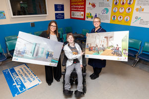 15-year-old Bella, a patient who is often admitted via the Emergency Department, helped to launch the appeal with representatives from Birmingham Children’s Hospital and Charity