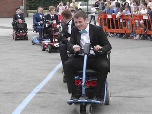 Supporting image for story: Glamour and good fun at Shrewsbury Grange School leavers ball