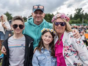 Supporting image for story: In pictures: Festival fans swarm Cannock Chase Forest for the opening night of Forest Live