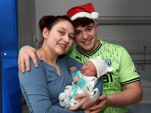 Supporting image for story: Little Freddie provides early Christmas present for Black Country couple