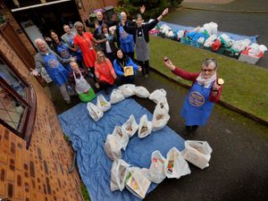 Supporting image for story: City charity celebrates two years of food help