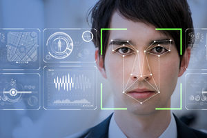Facial recognition technology measures the distance between key features