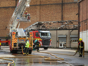 Supporting image for story: Woman released under investigation after arson attack on Wolverhampton factory unit