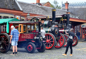 DUDLEY COPYRIGHT NATIONAL WORLD PLC TIM THURSFIELD 11/08/24.Vinatge vehicle event at Severn Valley Railway, Kidderminster...