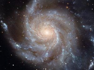 Supporting image for story: Atoms in and around humans once belonged to other galaxies, scientists say