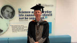 University of Wolverhampton alumnus and donor Michael Admiraal