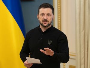 Ukrainian President Volodymyr Zelensky