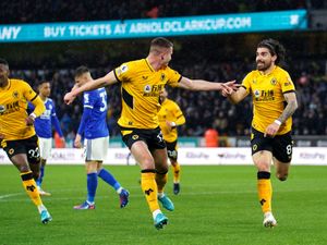 Supporting image for story: Wolves beat out-of-form Leicester to maintain Champions League challenge