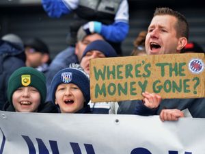 Supporting image for story: GALLERY: West Brom fans hold pre-game protest against owner 