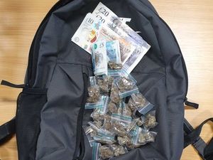 Supporting image for story: Bag full of cash and cannabis dropped in West Bromwich