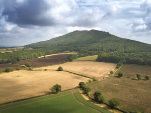 Supporting image for story: Low level mist on the Wrekin prompts calls to fire brigade