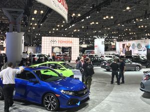 Supporting image for story: The stars of the New York Motor Show