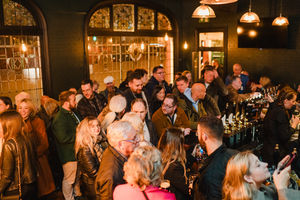 The first night brought in a large crowd to celebrate the reopening. Photo: Lee Allen for The Anchor Digbeth