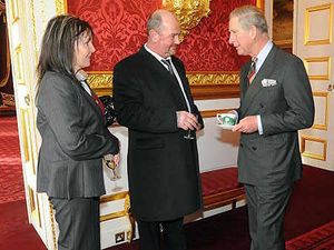 Supporting image for story: The Mercians meet Prince Charles