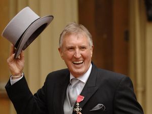 Veteran DJ Johnnie Walker after collecting an MBE (PA)