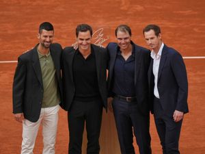 Supporting image for story: ‘Fab four’ reunited at Roland Garros as Rafael Nadal is honoured