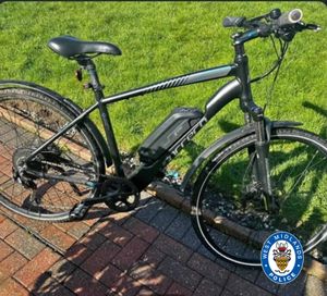 Police want information about this e-bike which Neil Thompson was riding