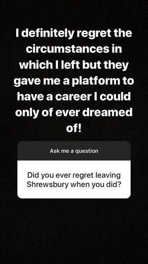 Dave Edwards answered questions on social media platform Instagram