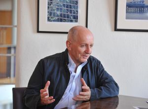 Mark Evans at Theatre Severn