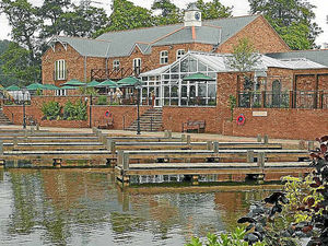 Supporting image for story: Car crashes into fountain at popular Shropshire hotel and wedding venue