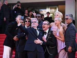 Greg Tarzan Davis, Angela Bassett, Tom Cruise, Christopher Mcquarrie, Tramell Tillman, Simon Pegg, Hannah Waddingham, Pom Klementieff and Esai Morales